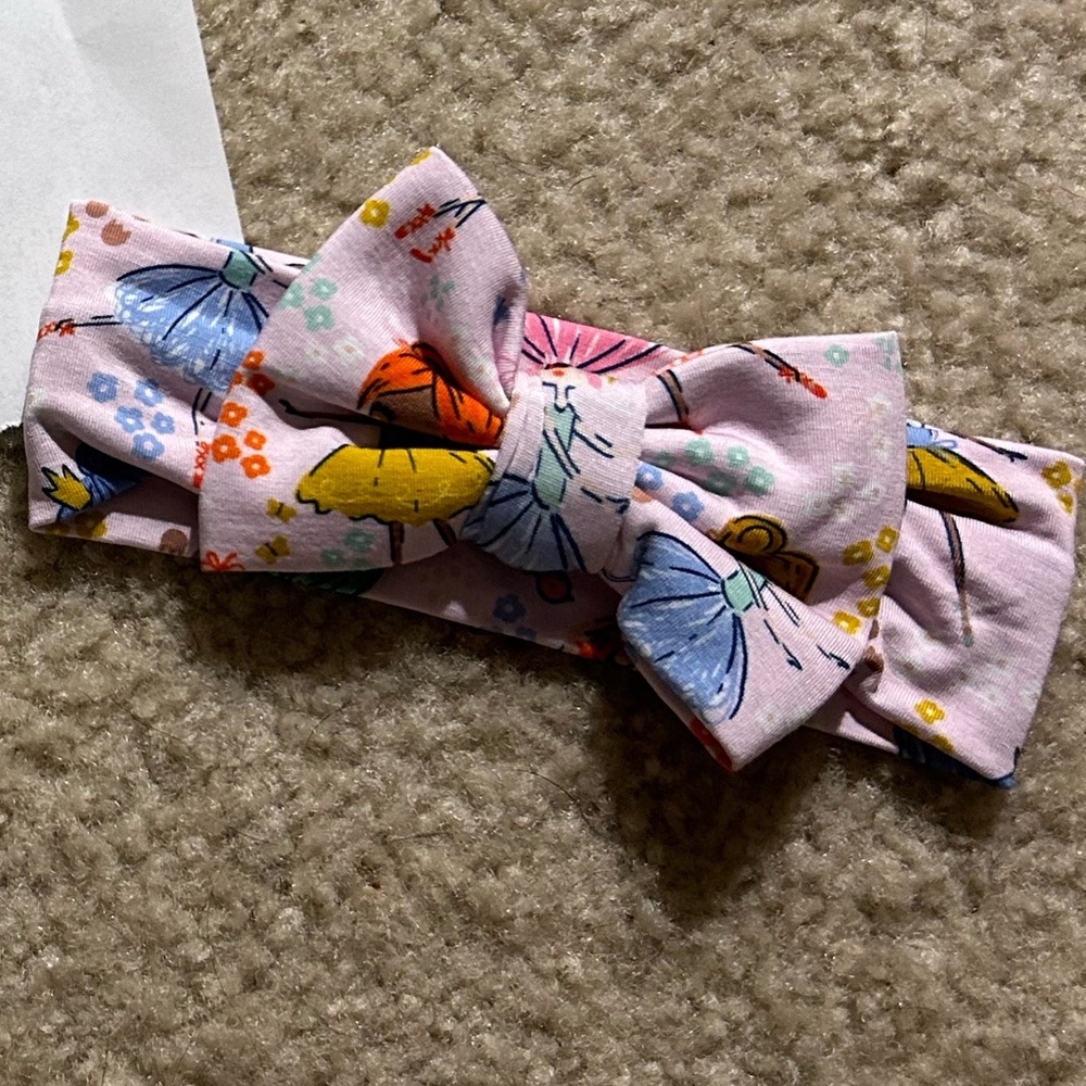 NWOT Little Sleepies Prima Ballerina Luxe Bow